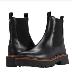 Sam Edelman Laguna Chelsea Boots 8w Black
